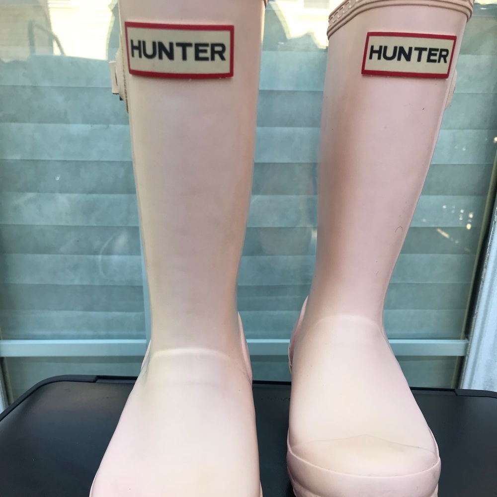 Pink Hunter Boots